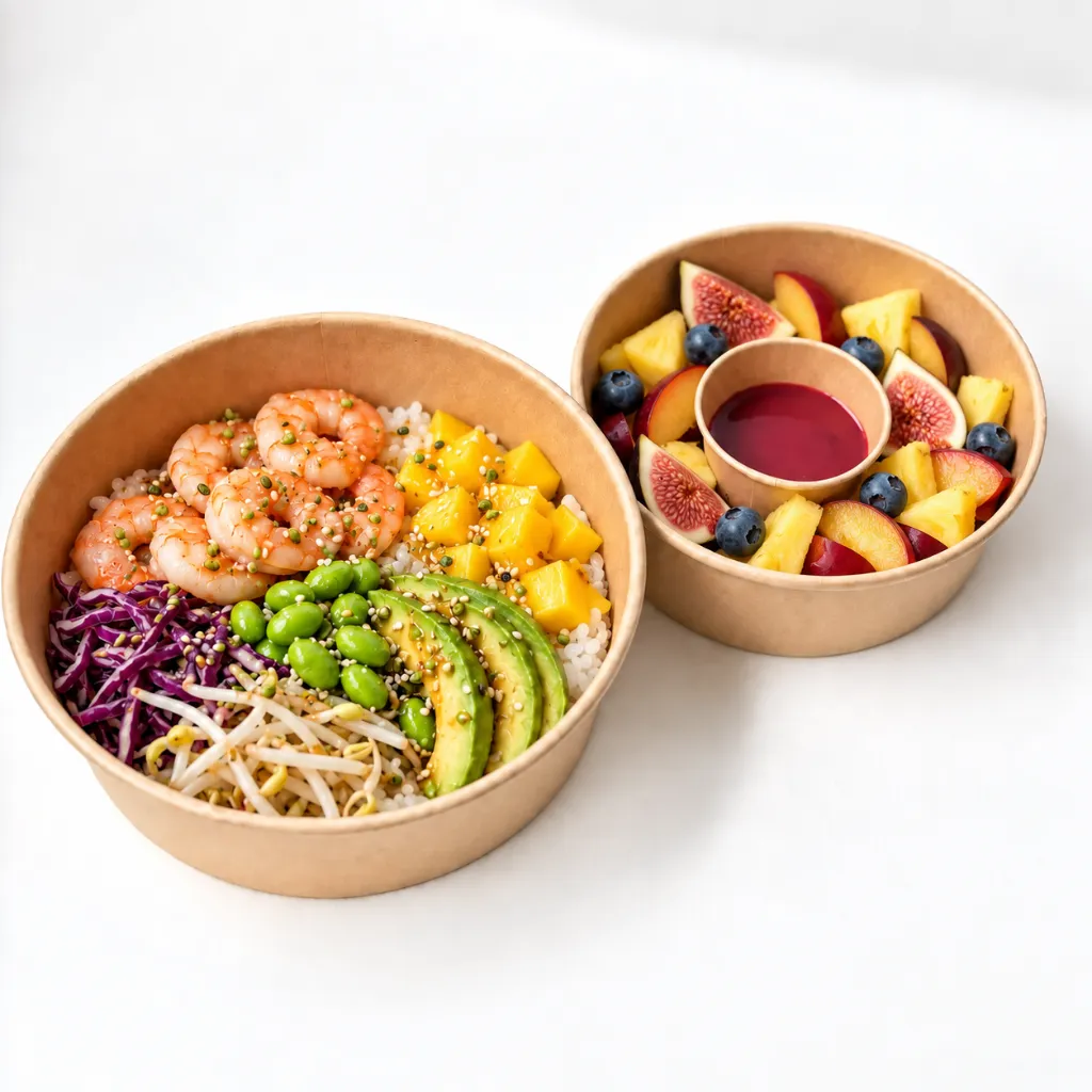 Poké crevettes