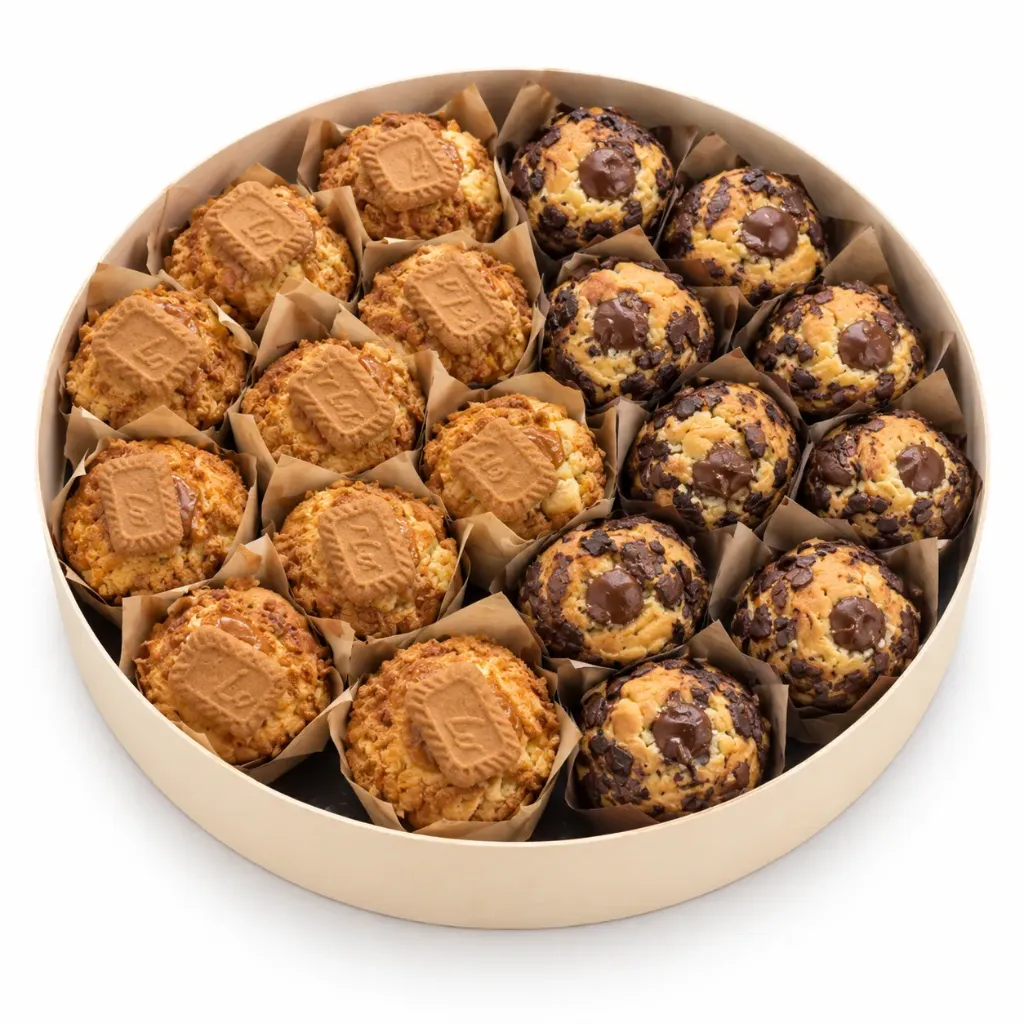 Box muffins gourmands